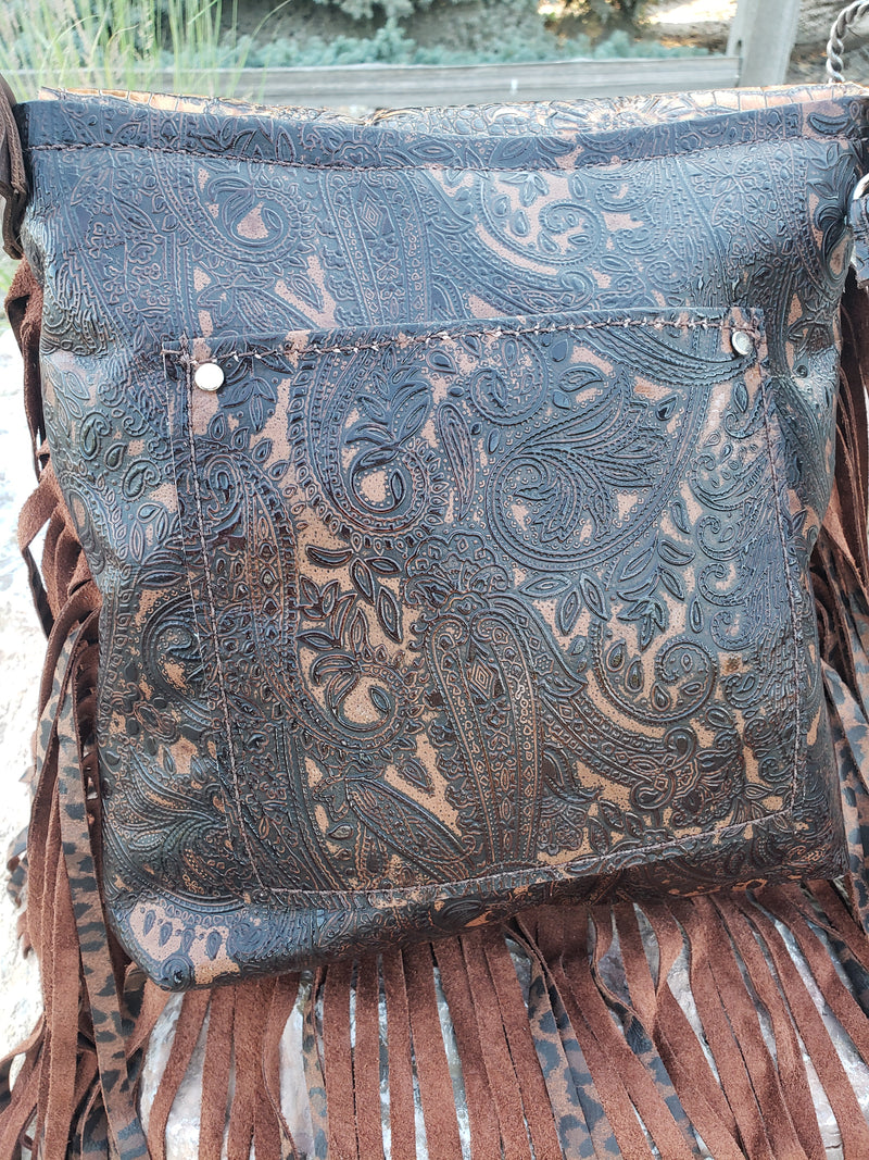 Spicy Butch Cassidy Leopard Pollyanna Crossbody Bag