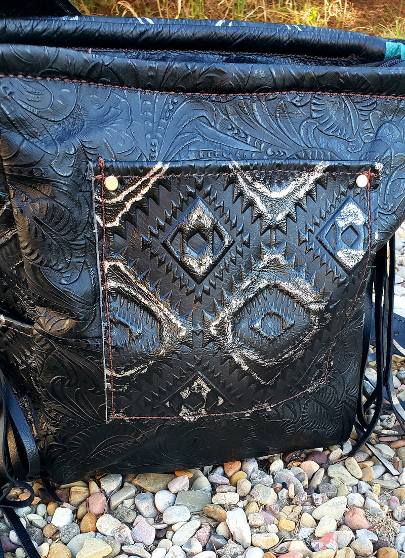 Aztec Bronc Crossbody Bag