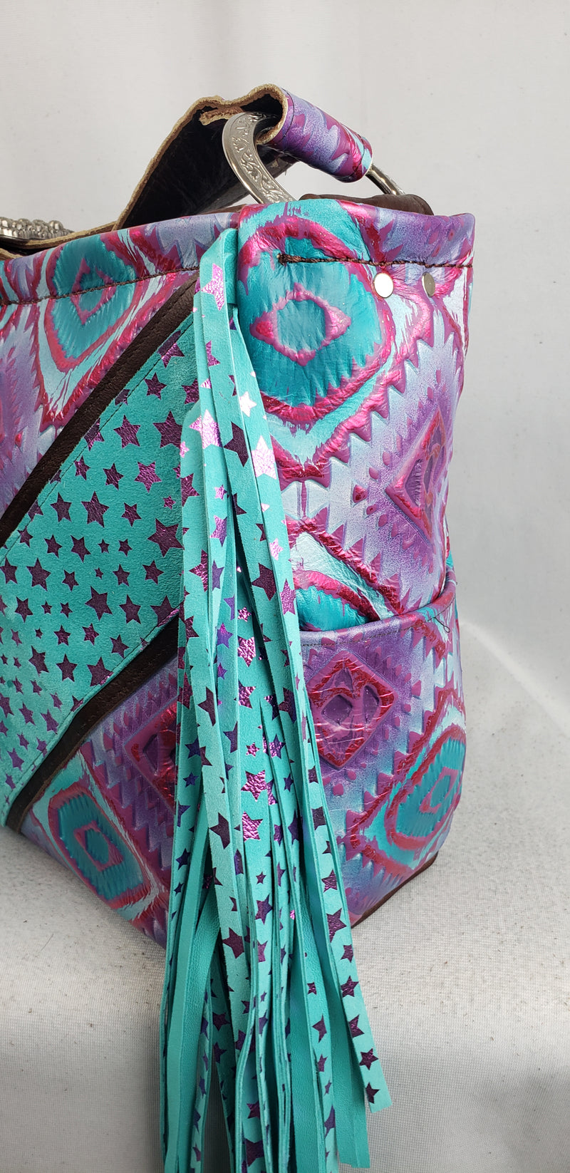 Star Aztec Crossbody Bag