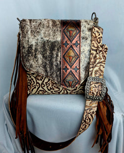 Steerhead Flap Crossbody Bag