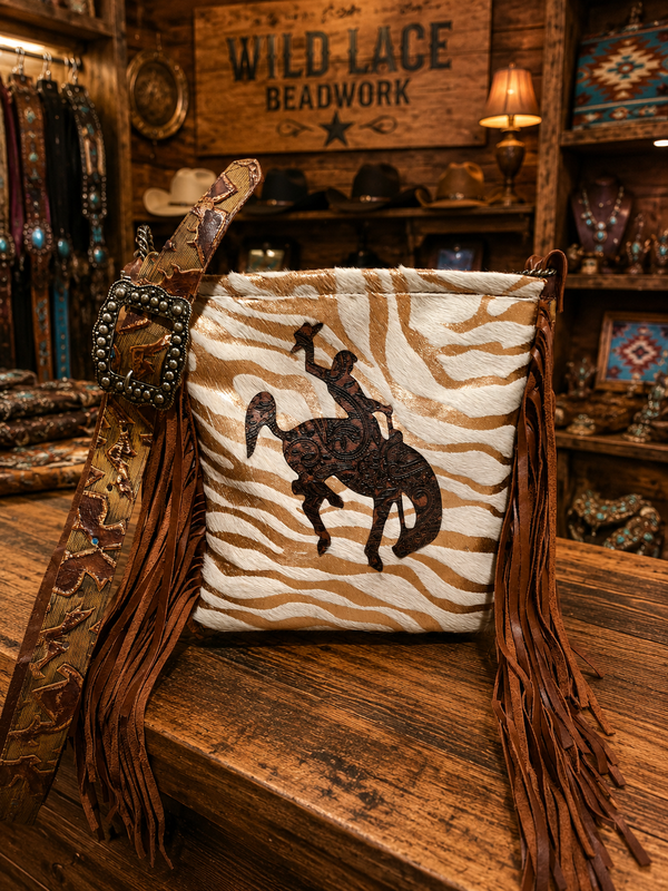 Wild Lace Beadwork Western Luxury Handbags Made in Gordon, Nebraska