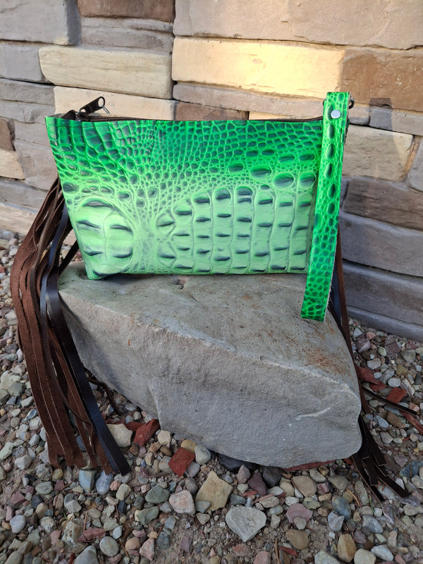 Butterfly Wristlet Clutch