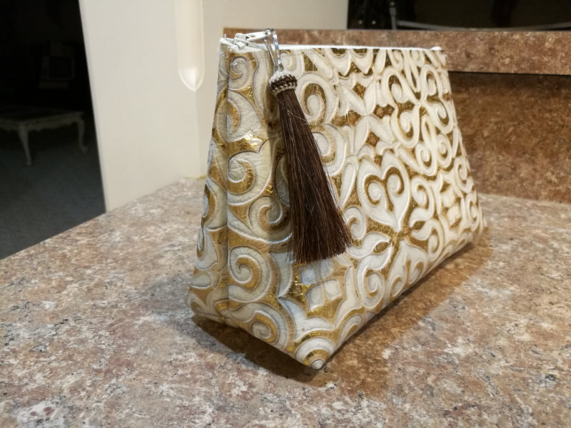 Gold Cosmetic Bag