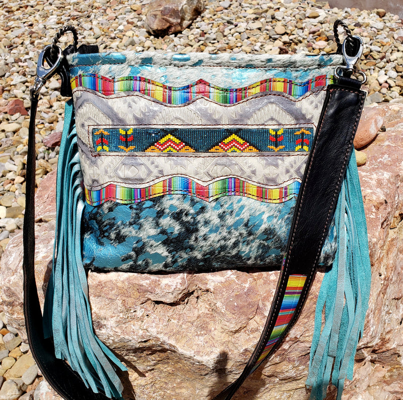 Handbeaded Tipi Crossbody Bag