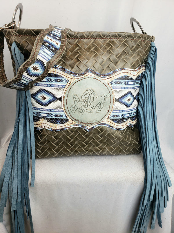 Mare and Colt Aztec Shoulder Bag